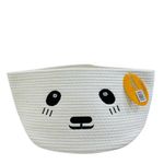 cesto organizador joskana cachorro de tecido multiuso 27x27cm (mp)