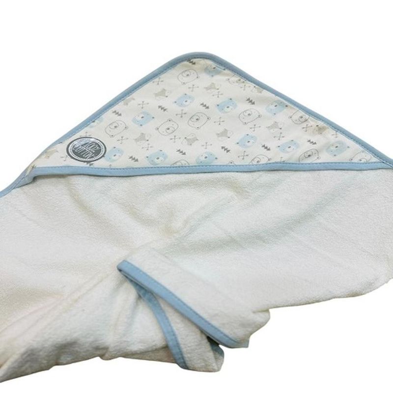 toalha azul cutie baby dupla face 031-31682 (mp)