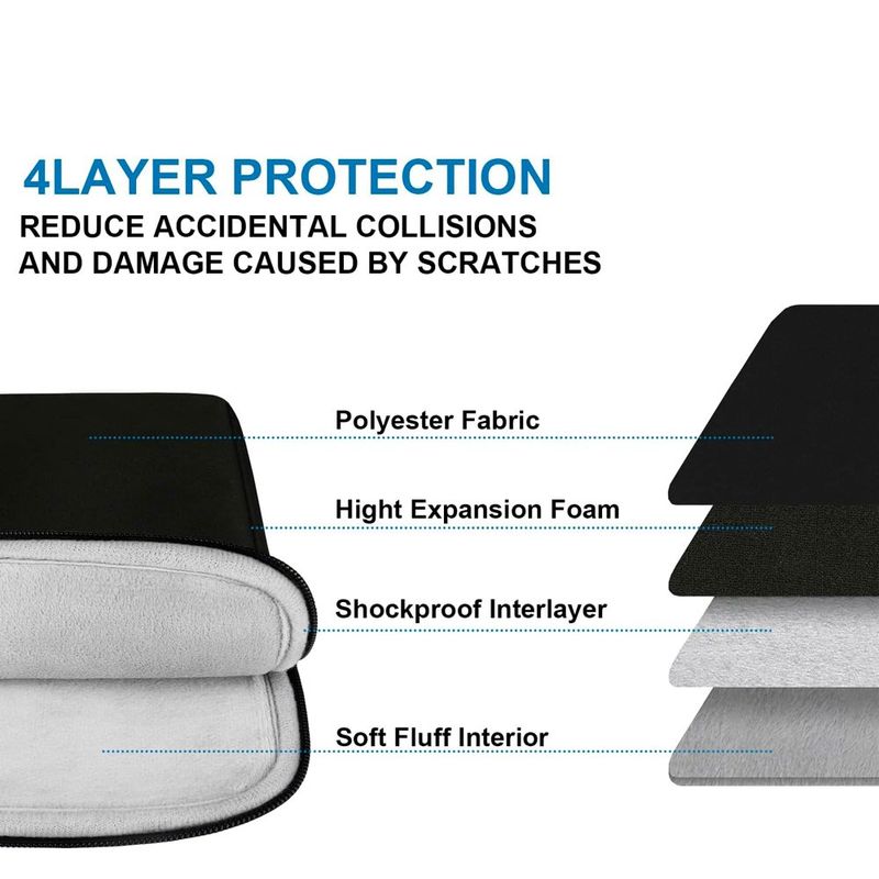 capa para notebook areylo 15.6" preta a-bi