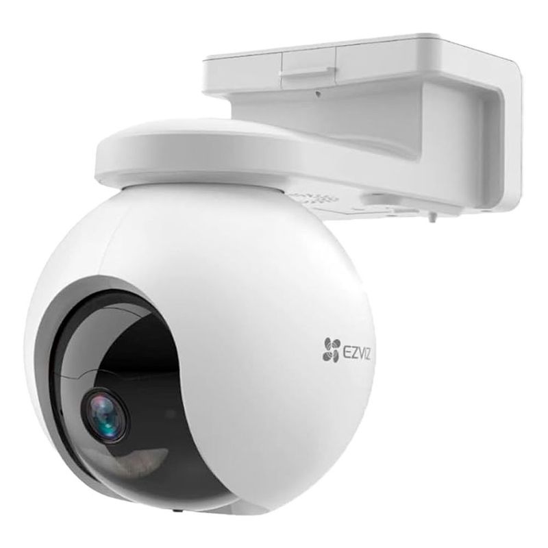 câmera de segurança ezvis pan & tilt com bateria 2k 10.400mah 4g cb8 (mp)