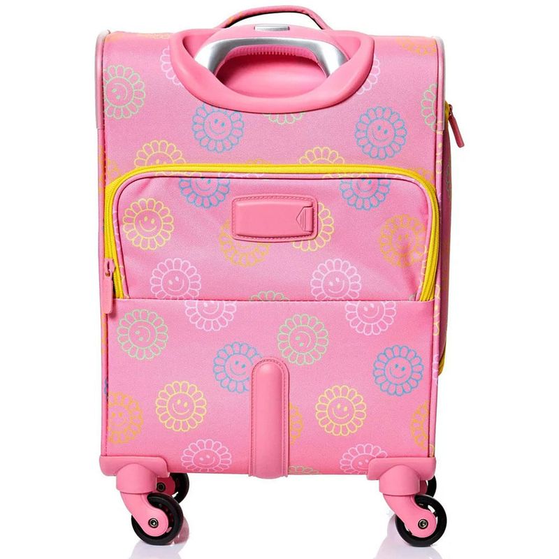 mochila samsonite 3 peças power girl rosa 47414-a129