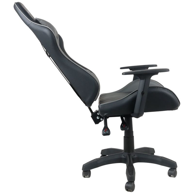 cadeira gamer dazz elite pro preto e cinza
