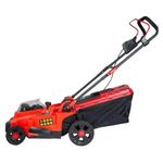 cortador de grama a bateria toyama motor brushless com 2 baterias e carregador tbt18+18lm370-k (mp)