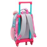mochila de rodinha infantil seanite panda brilhante (mp)
