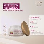 máscara capilar fortalecedora siàge eudora dermohair resistência antiqueda 250g