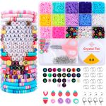 kit com 1352 pulseiras de argila generic a-bi