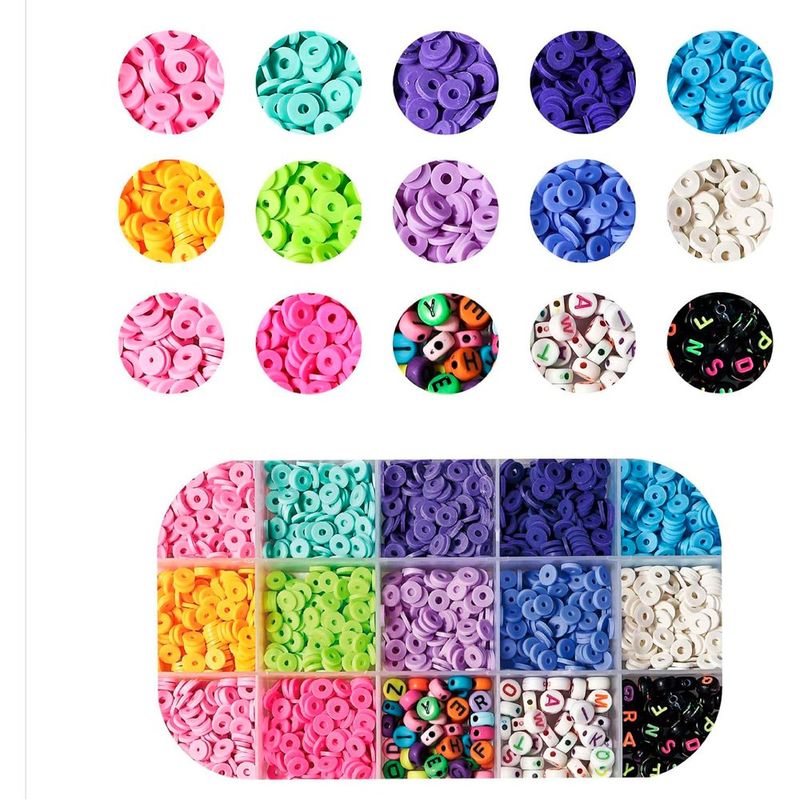 kit com 1352 pulseiras de argila generic a-bi