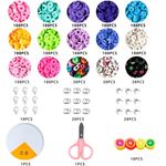 kit com 1352 pulseiras de argila generic a-bi