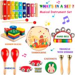 kit musical infantil looikoos madeira a-bi