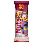 barra de cereal nuts castanhas amendoim e frutas vermelhas 25g