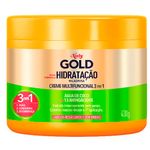 creme de tratamento niely gold hidratação milagrosa 430g