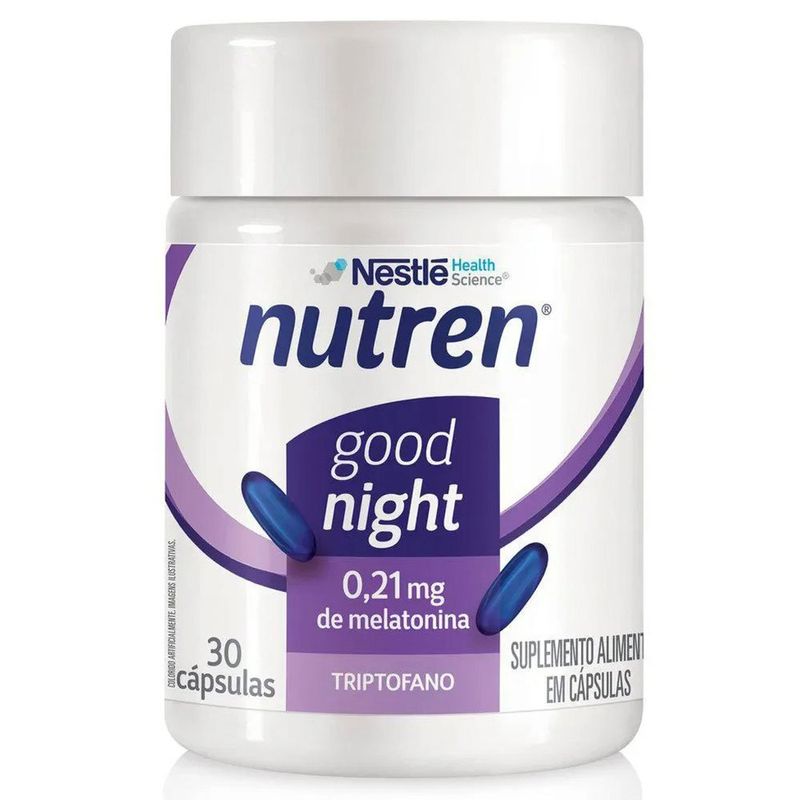 melatonina good night 30 cápsulas nutren