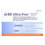 agulhas para caneta de insulina bd ultra-fine 8mm 100 unidades