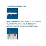 munhequeira com tala de punho bilateral cremer ajustável preta