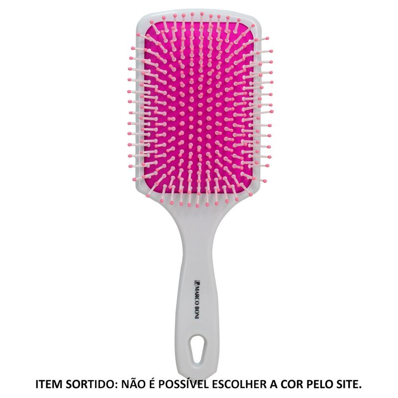 escova para cabelo marco boni raquete disney bff minnie sortido