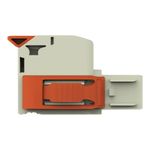 conector de emenda fêmea 4 pólos wago cabo 0,75mm a 25mm 76a 1000v 832-1104/037-000 (mp)
