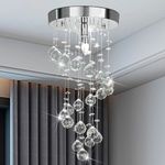 lustre espiral moderno cristal preto a-bi