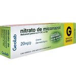 nitrato de miconazol 20mg/g creme 28g geolab genérico