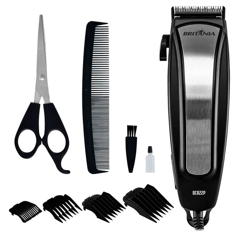 máquina de cortar cabelo britânia bcr22p (mp)