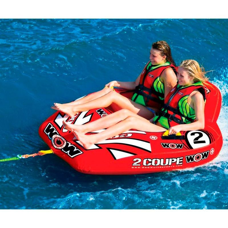boia inflável wow sports coupe cockpit vermelho a-bi