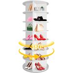 sapateira giratória lisdogt 7 camadas branco a-bi