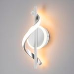 lâmpadas de parede eidisuny led branco a-bi