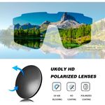 óculos ukoly para ciclismo com 3 lentes preto a-bi