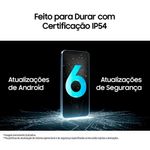smartphone samsung galaxy a16 5g 256gb verde tela 6.7" câmera 50mp 8gb ram