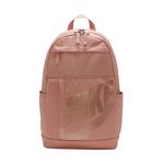 mochila nike elemental backpack 21 litros rosa escuro 217094 (mp)
