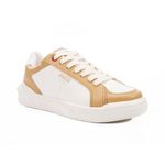 tênis feminino n°35 coca-cola canby town branco e bege cc2425 (mp)