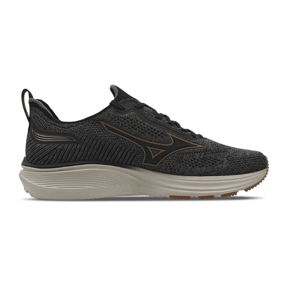 Tênis Masculino N°40 Mizuno Cool Ride 3 Preto Mescla (MP)