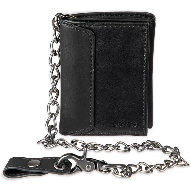 carteira levi's masculina preto a-bi