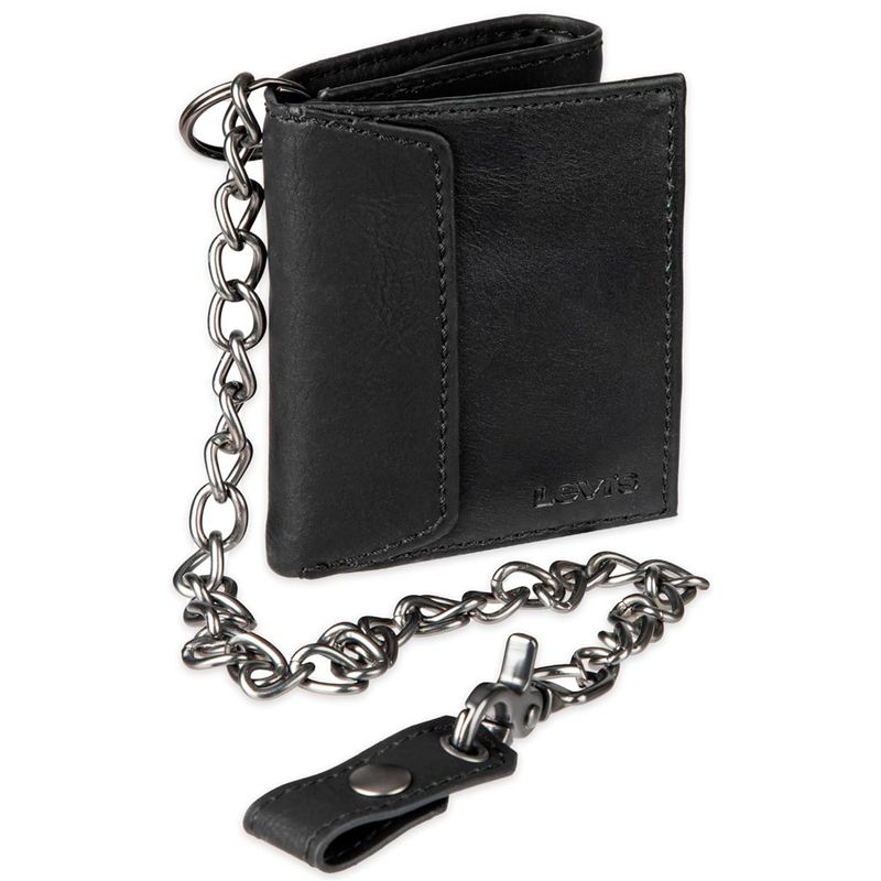 carteira levi's masculina preto a-bi