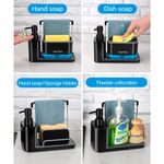 dispenser de detergente 5 em 1 bestseek preto a-bi