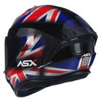 capacete asx draken uk brilho preto vermelho azul 64 (mp)