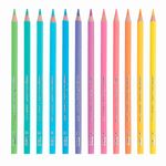 lápis de cor tris mega soft com 12 unidades tons pastéis 687841