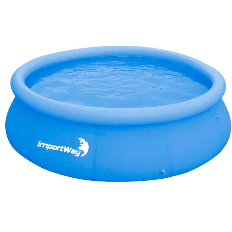 piscina inflável 2490 litros com borda wellmix summer ws7965 (mp)