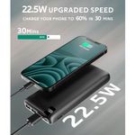 carregador portátl conwan 26800mah 22,5w a-bi