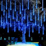 luzes led db chuva meteoro 8 turbos azul a-bi