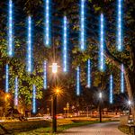 luzes led db chuva meteoro 8 turbos azul a-bi