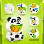 máquina bolhas bubble fun infantil panda 118ml a-bi
