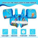 colete natação infantil jiwovape 22-66bl a-bi