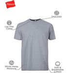 camisas masculinas hanes em algodão 6 peças tamanho g a-bi