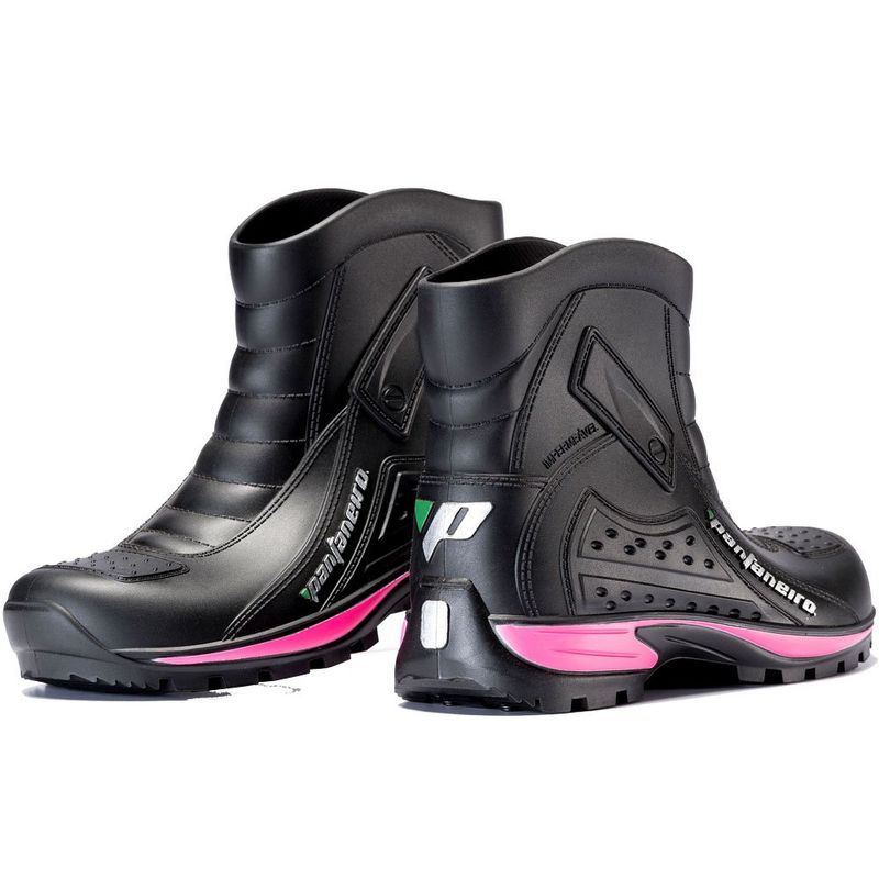 Bota De Chuva Impermeável N°43/44 Pantaneiro Cano Curto Preto E