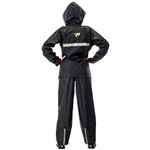 capa de chuva feminino pantaneiro nylon capuz preto g (mp)