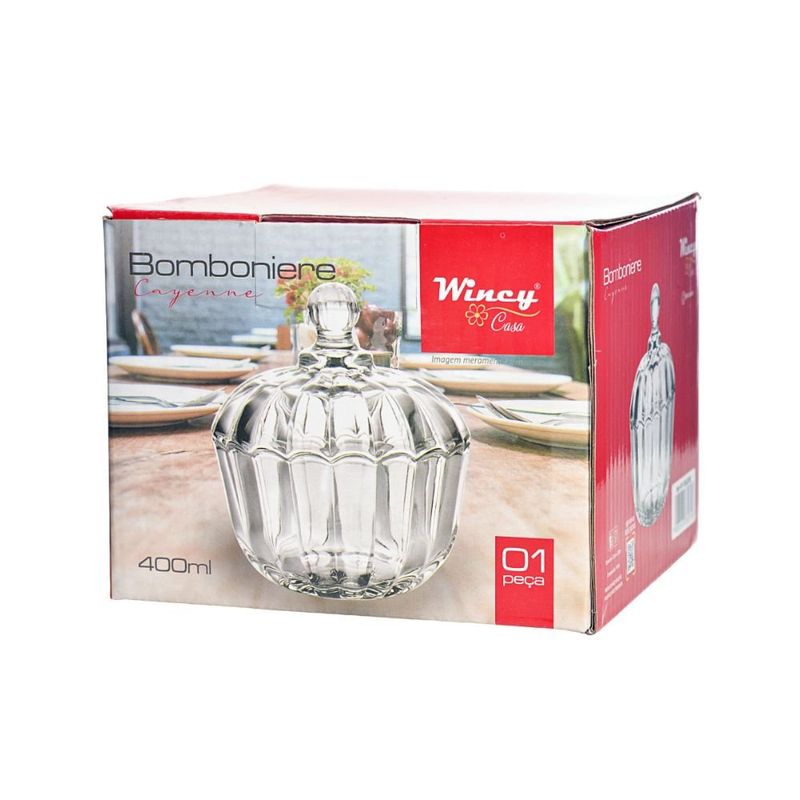 bomboniere de vidro wincy 400ml vda07092 (mp)