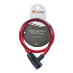 trava cadeado para bicicleta red star sortido elc05002 (mp)