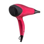 secador de cabelos philco bivolt 2200w psc2350 íons tourmaline rosa com preto