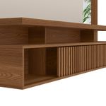 painel home para tv até 60" linea maragogi freijó e off white