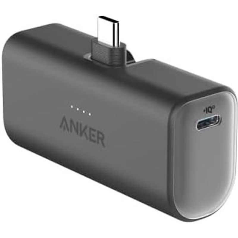carregador portátil anker tipo usb-c 5000mah preto a-bi
